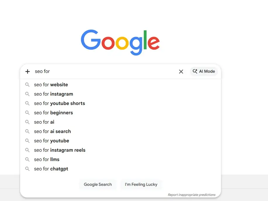 Google Auto Suggest