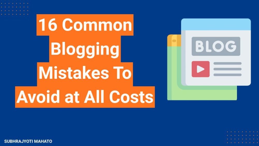 Blogging Mistakes