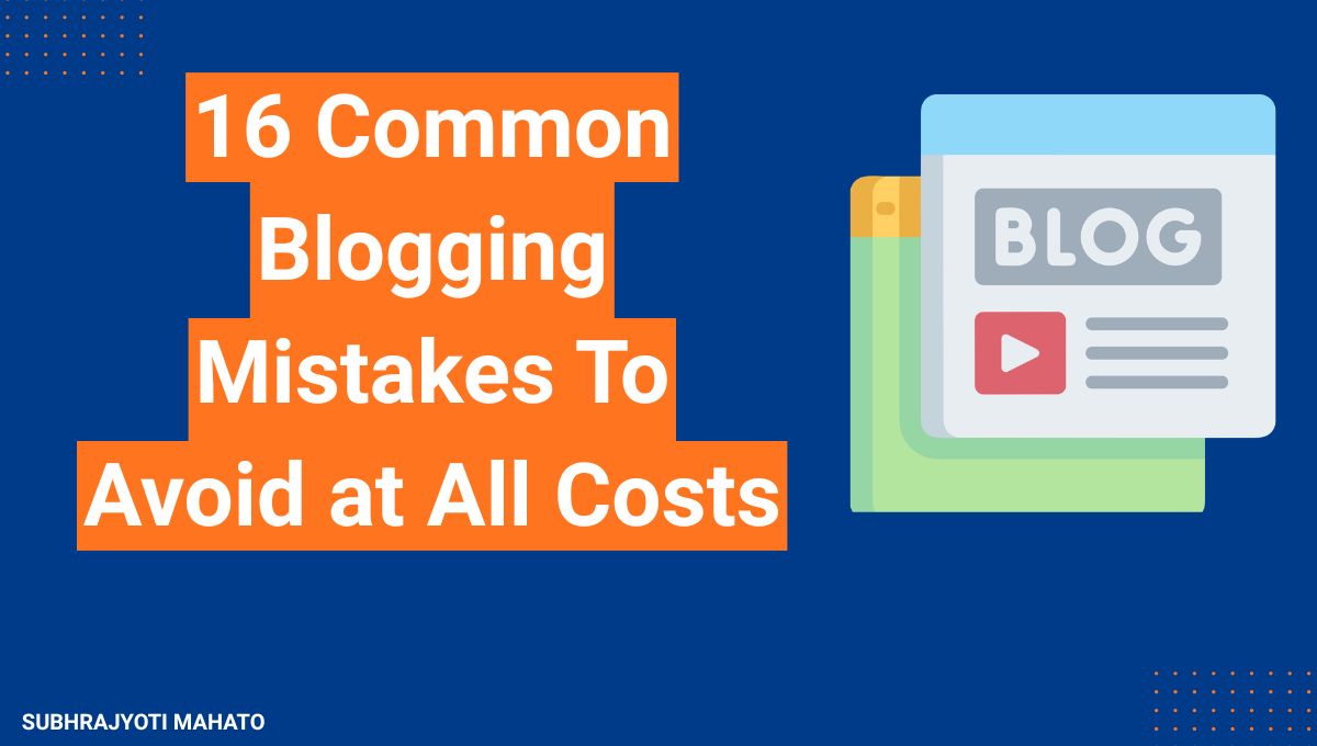 Blogging Mistakes