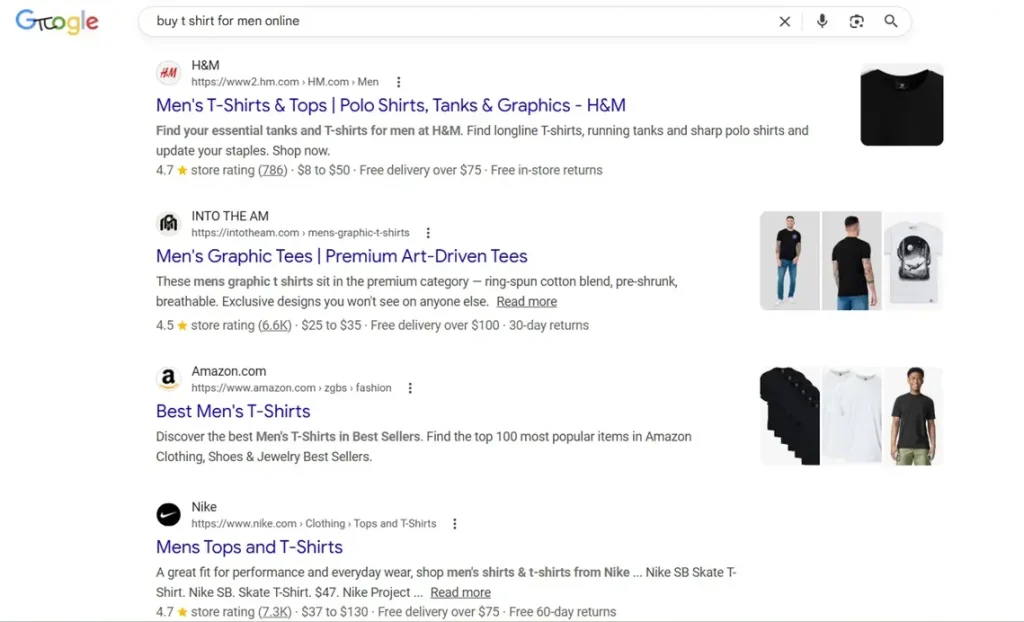 Search Intent: Transactional Keyword Example