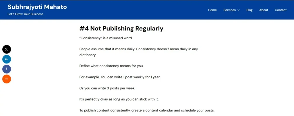 Using Short Sentences To Make Content Easy To Read