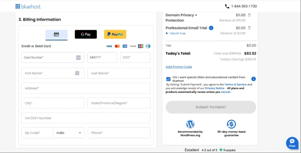 Buying Web Hosting On Bluehost